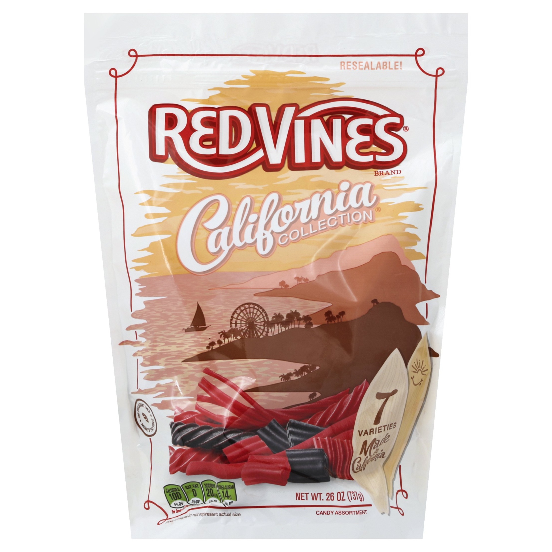 slide 1 of 6, Red Vines California Collection, 26 oz