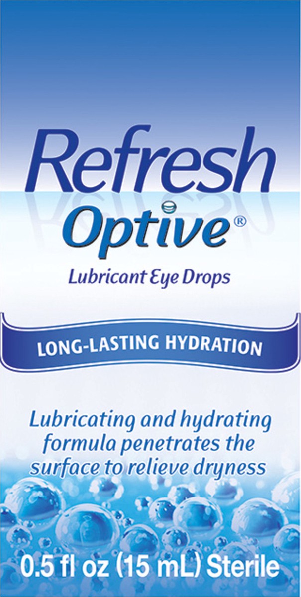 slide 5 of 5, Refresh Optive Lubricant Eye Drops, 0.5 fl oz