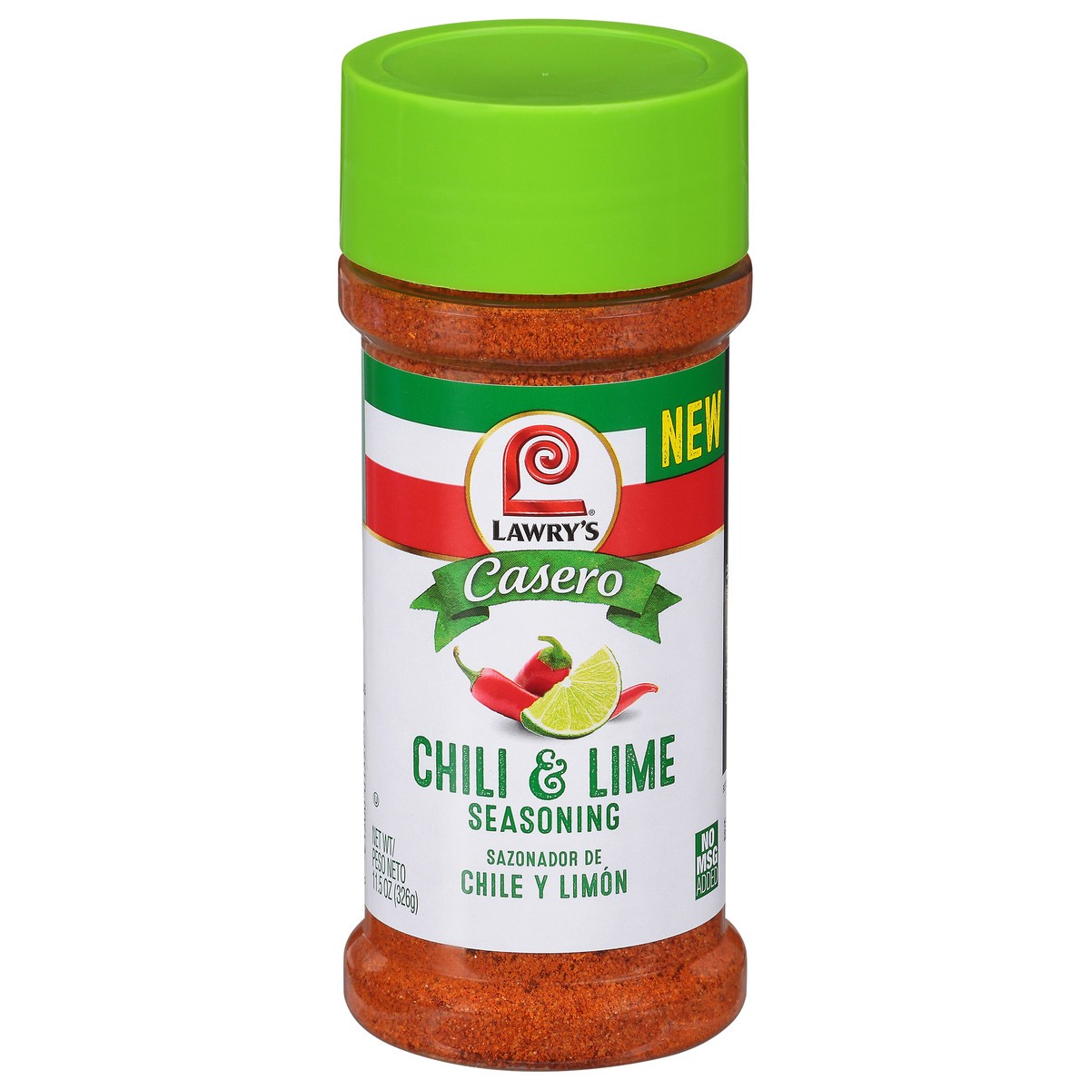 slide 9 of 13, Lawry's Casero Chili and Lime Seasoning, 11.5 oz, 11.5 oz