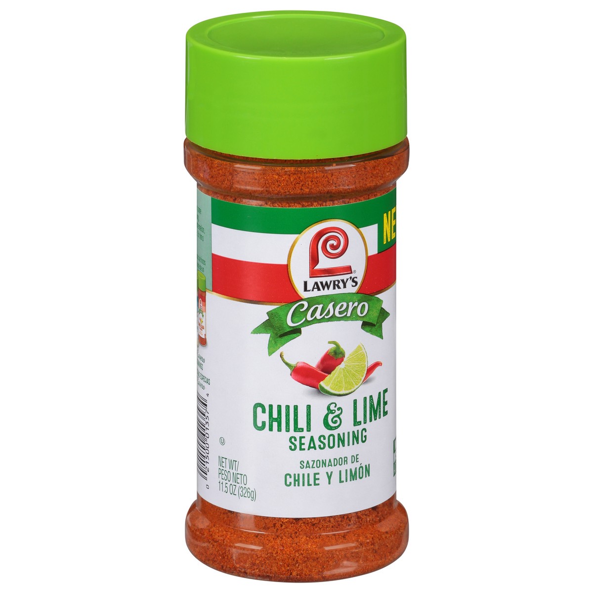 slide 7 of 13, Lawry's Casero Chili and Lime Seasoning, 11.5 oz, 11.5 oz