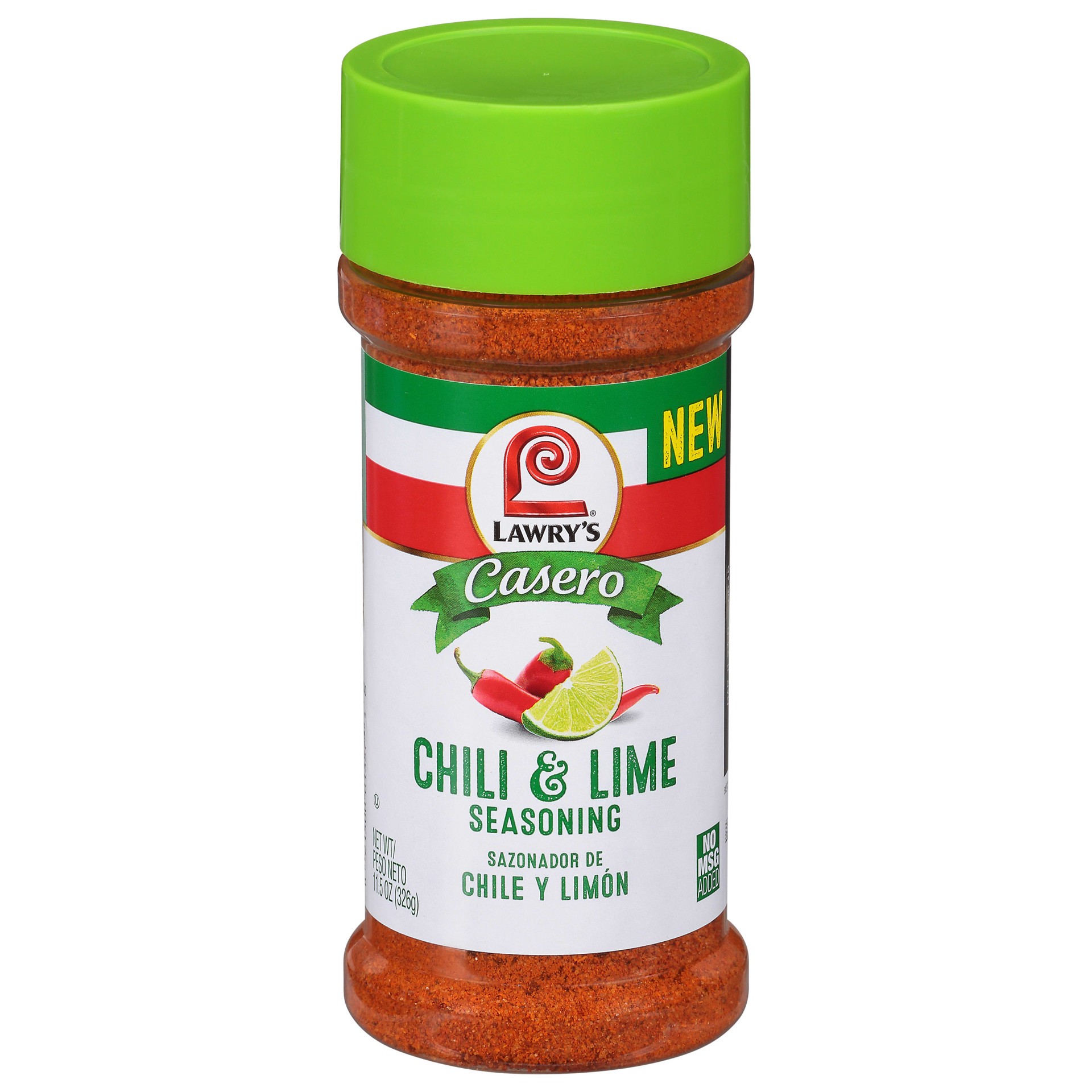 slide 1 of 1, Lawry's Casero Chili and Lime Seasoning, 11.5 oz
