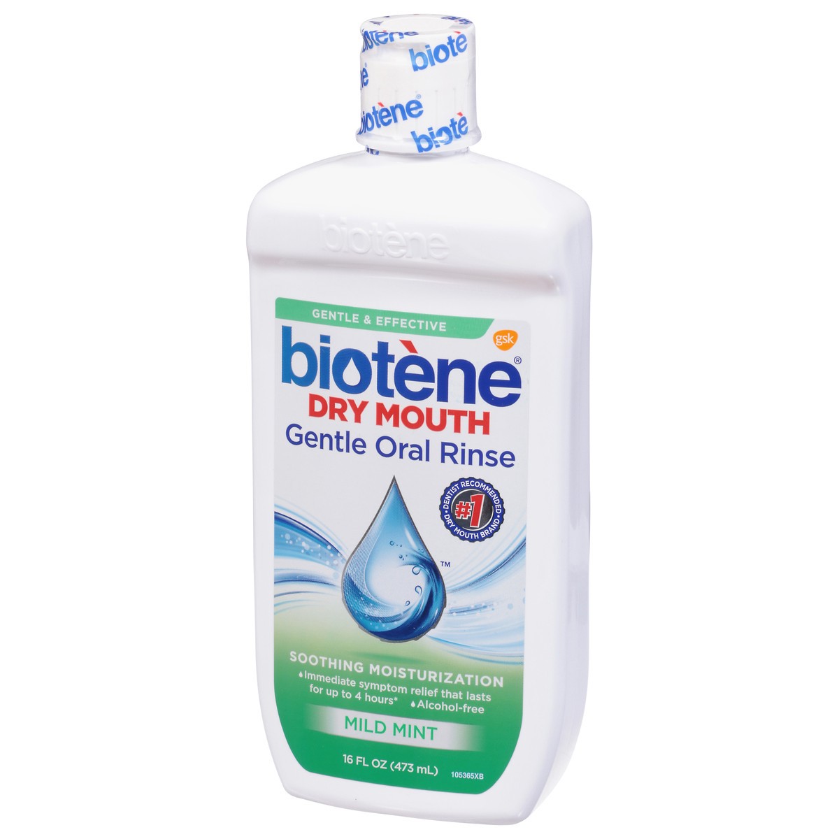 slide 3 of 13, Biotène Dry Mouth Mild Mint Gentle Oral Rinse 16 fl oz, 16 fl oz