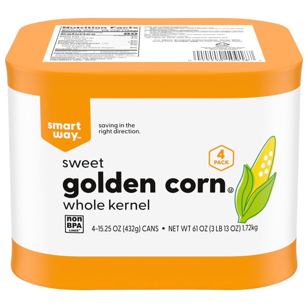 slide 3 of 3, Smart Way Gold Corn, 4 ct; 15.25 oz