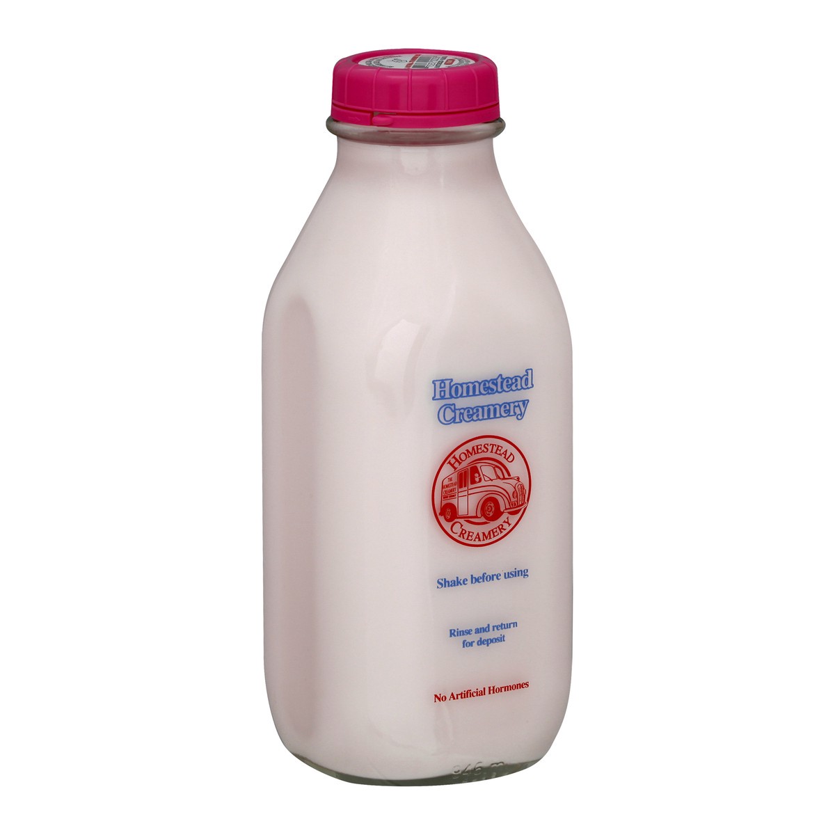 slide 6 of 9, Homestead Creamery All Natural Strawberry Milk, 32 oz