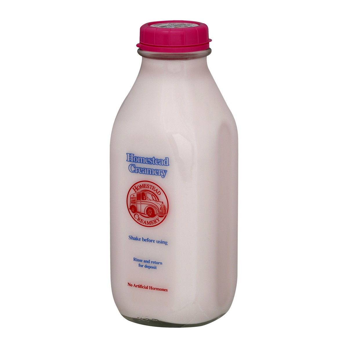 slide 2 of 9, Homestead Creamery All Natural Strawberry Milk, 32 oz