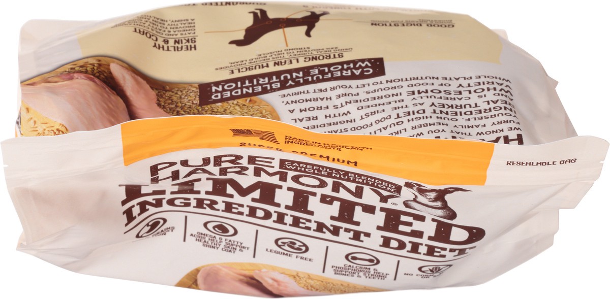 slide 14 of 15, Pure Harmony Limited Ingredient Diet Super Premium Turkey & Brown Rice Recipe Dog Food 4 lb, 4 lb