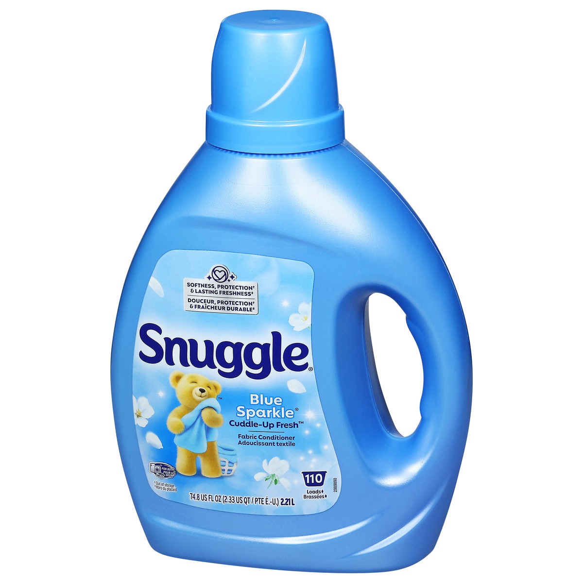 slide 12 of 12, Snuggle Blue Sparkle Fabric Conditioner 74.8 fl oz, 74.8 fl oz