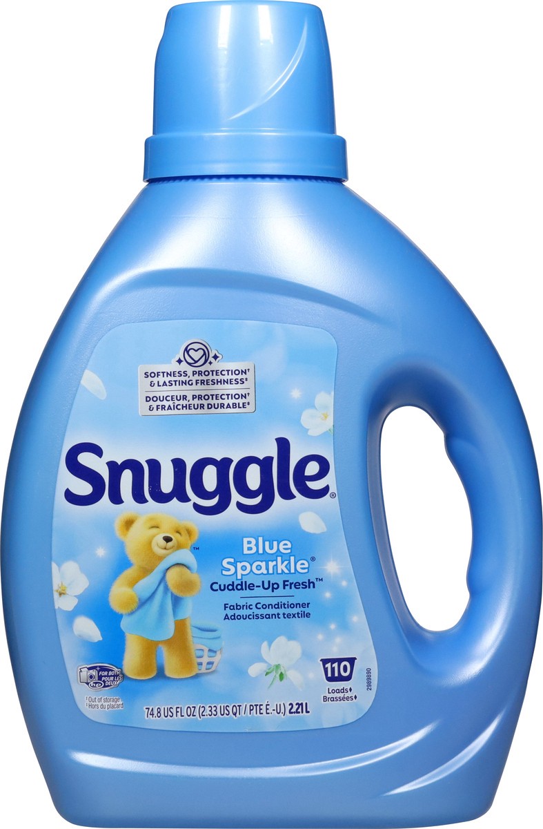 slide 3 of 12, Snuggle Blue Sparkle Fabric Conditioner 74.8 fl oz, 74.8 fl oz