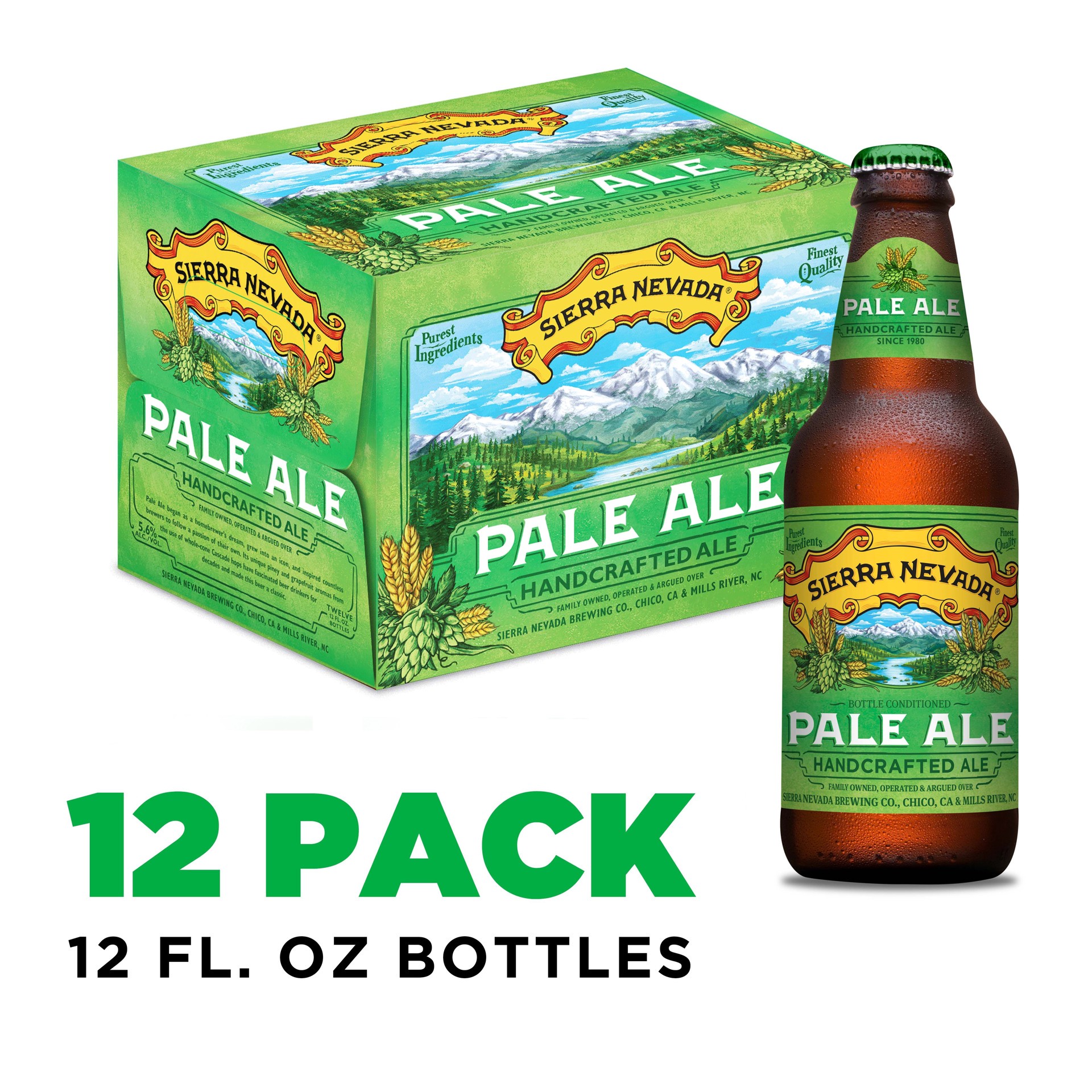 slide 1 of 10, Sierra Nevada Pale Ale Craft Beer 12 Pack (12oz Bottles), 12 ct; 12 oz