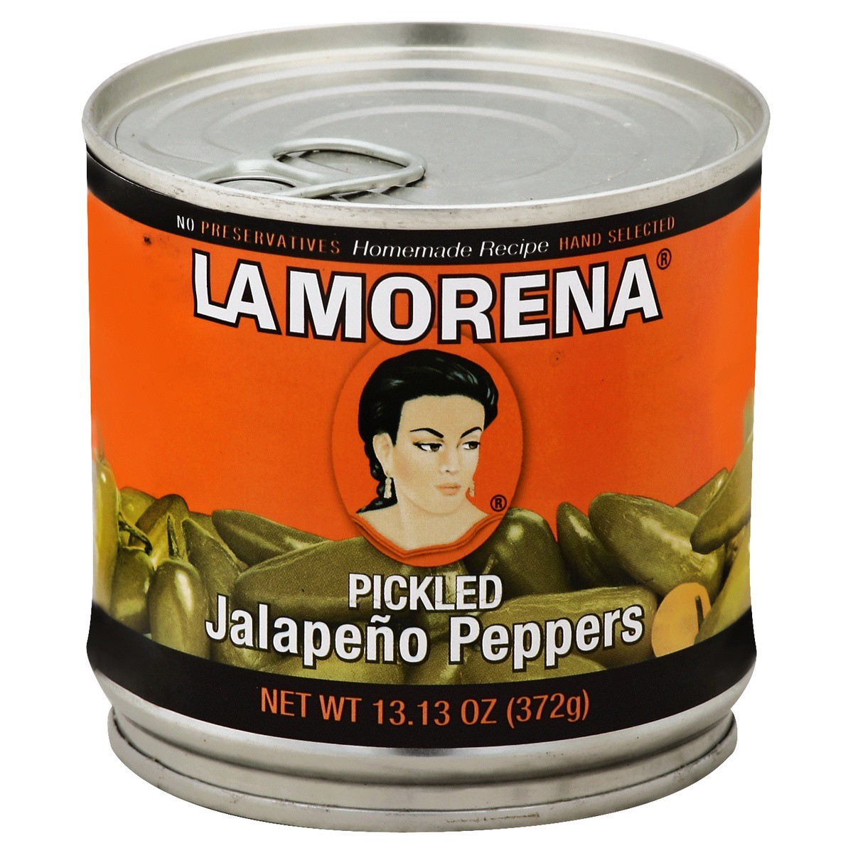 slide 1 of 2, La Morena Pickled Jalapeno Peppers, 13.13 oz