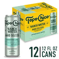 Topo Chico Hard Seltzer Ranch Water Original Topo Chico Ranch Water Gluten Free Hard Seltzer