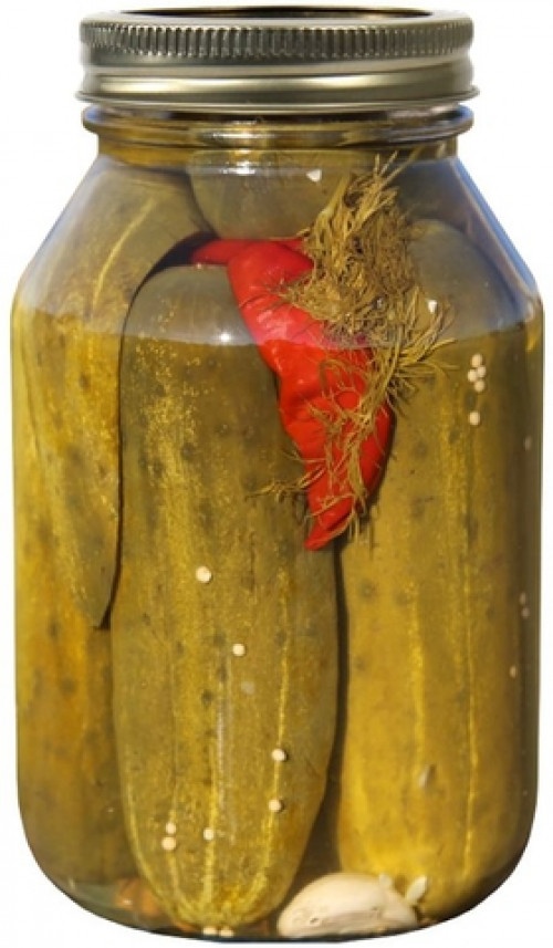 slide 1 of 1, Gourmet Gardens Food4Less Dilled Pickles, 32 oz