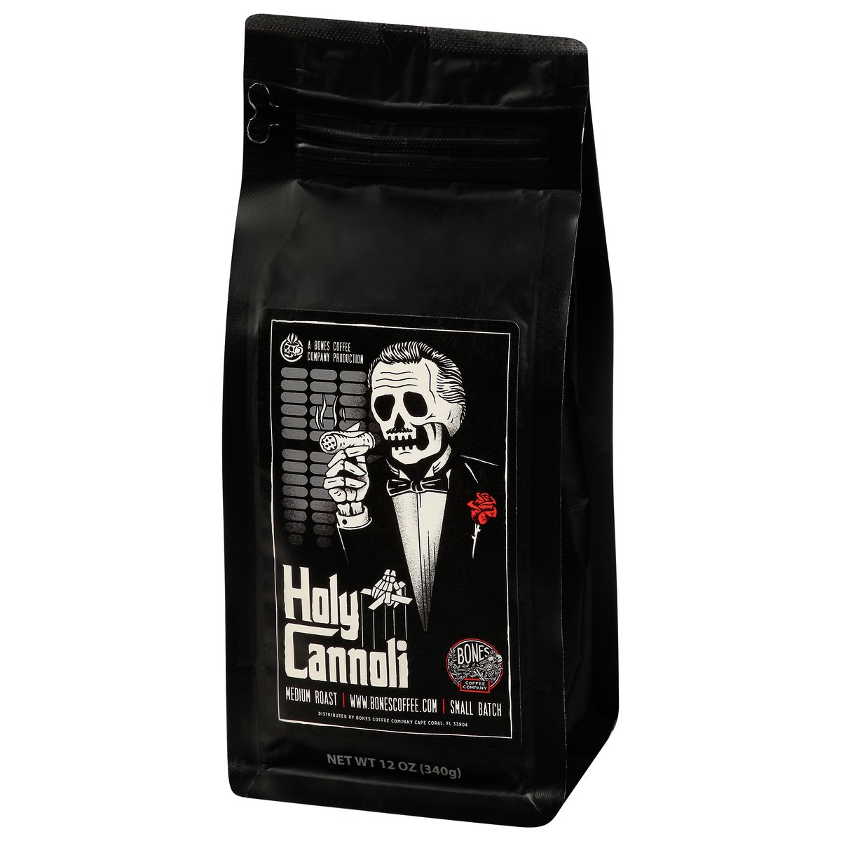 slide 3 of 12, Bones Coffee Company Medium Roast Ground Holy Cannoli Coffee 12 oz, 12 oz