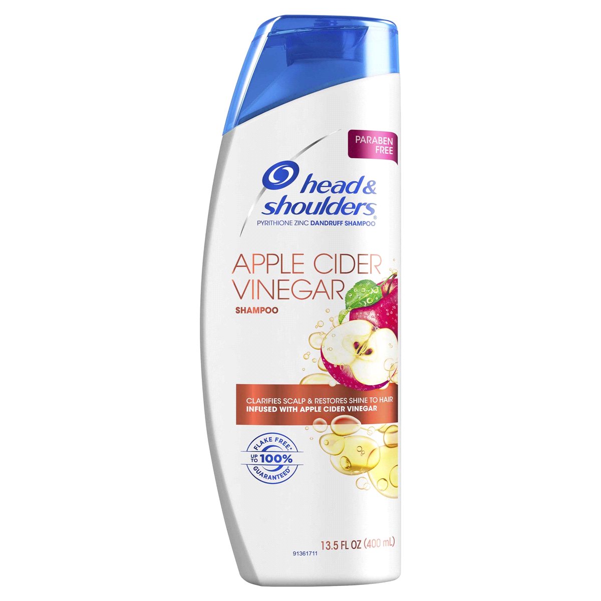 slide 1 of 1, Head & Shoulders Apple Cider Vinegar Shampoo, 13.5 fl oz