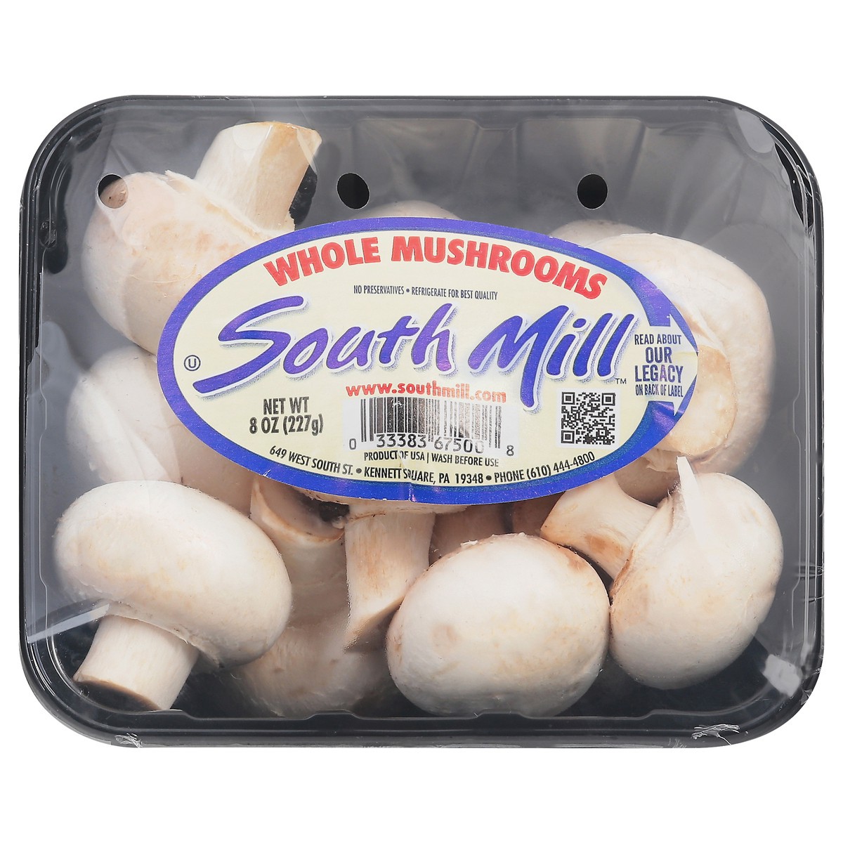 slide 1 of 11, South Mill Mushrooms 8 oz, 8 oz