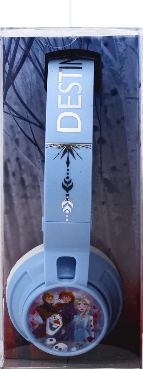 slide 4 of 9, Disney Ekids Frozen Bluetooth Headphones - Blue, 1 ct