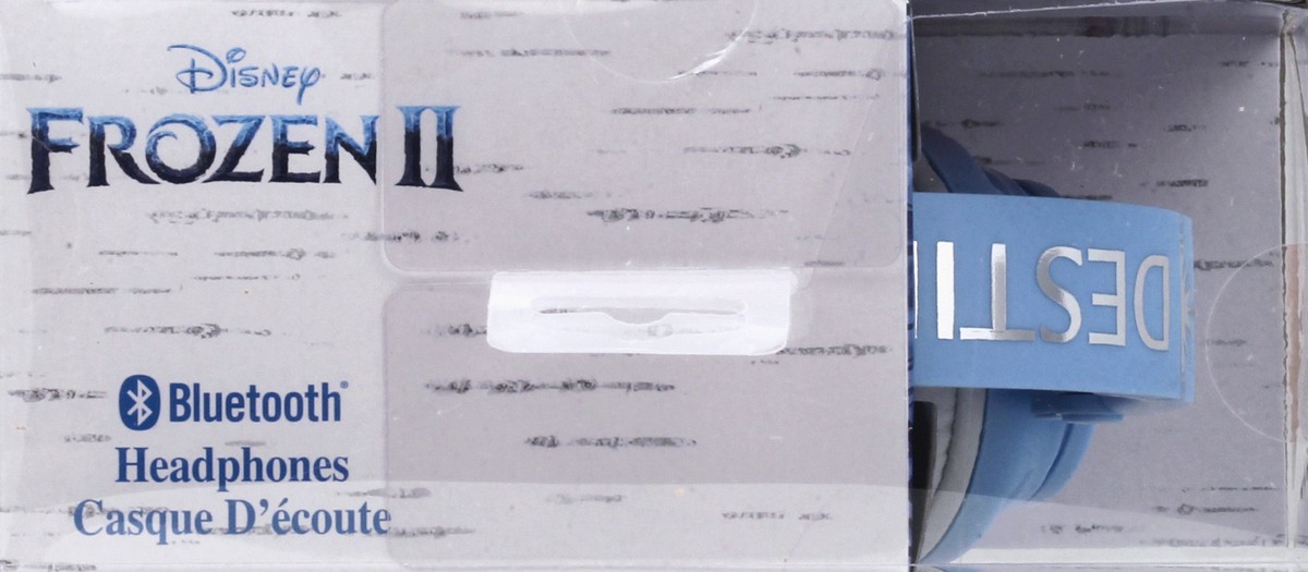 slide 7 of 9, Disney Ekids Frozen Bluetooth Headphones - Blue, 1 ct