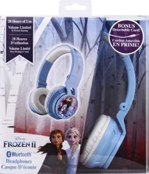 Disney Ekids Frozen Bluetooth Headphones - Blue