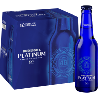 slide 20 of 22, Bud Light Platinum Beer, 12 Pack Beer, 12 FL OZ Bottles, 6% ABV, 12 ct