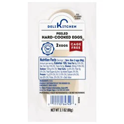 Kroger Deli Kitchen Peeled Hard-Cooked Eggs