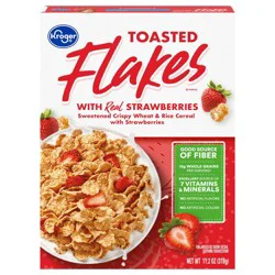 Kroger® Toasted Flakes with Real Strawberries