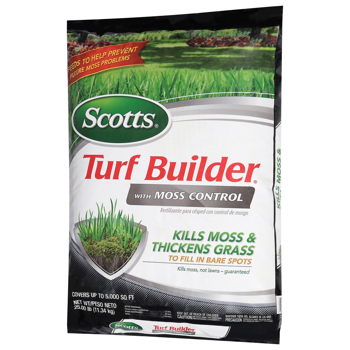 slide 2 of 4, Scotts Turf Builder With Moss Control, 1 ct