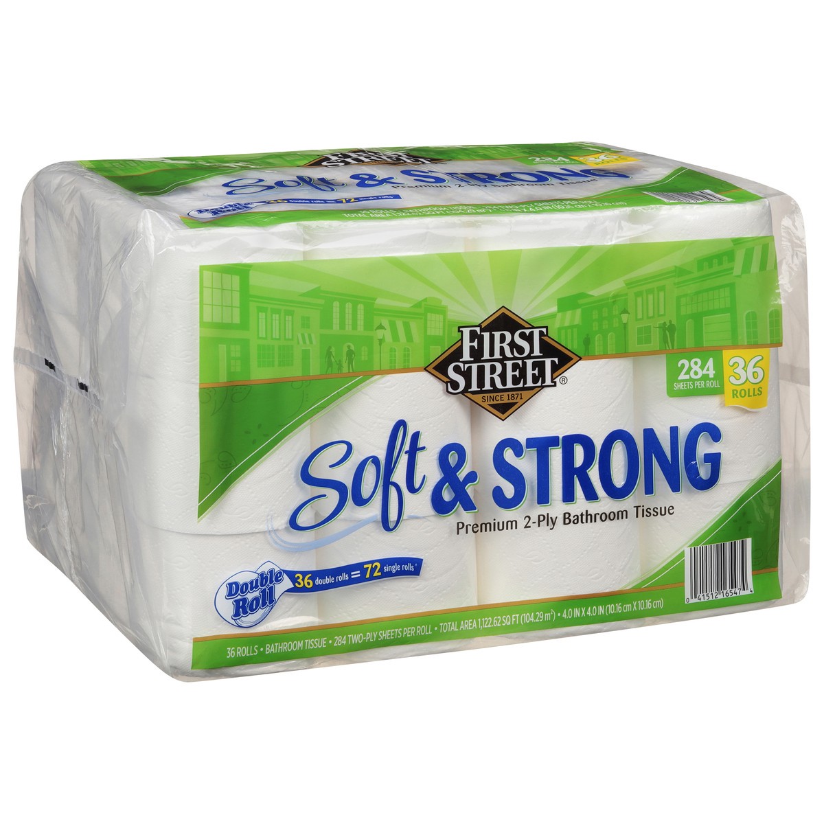slide 4 of 4, First Street Bath Tissue, 36 ct