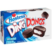 slide 1 of 1, Hostess Ding Dongs, 10 ct