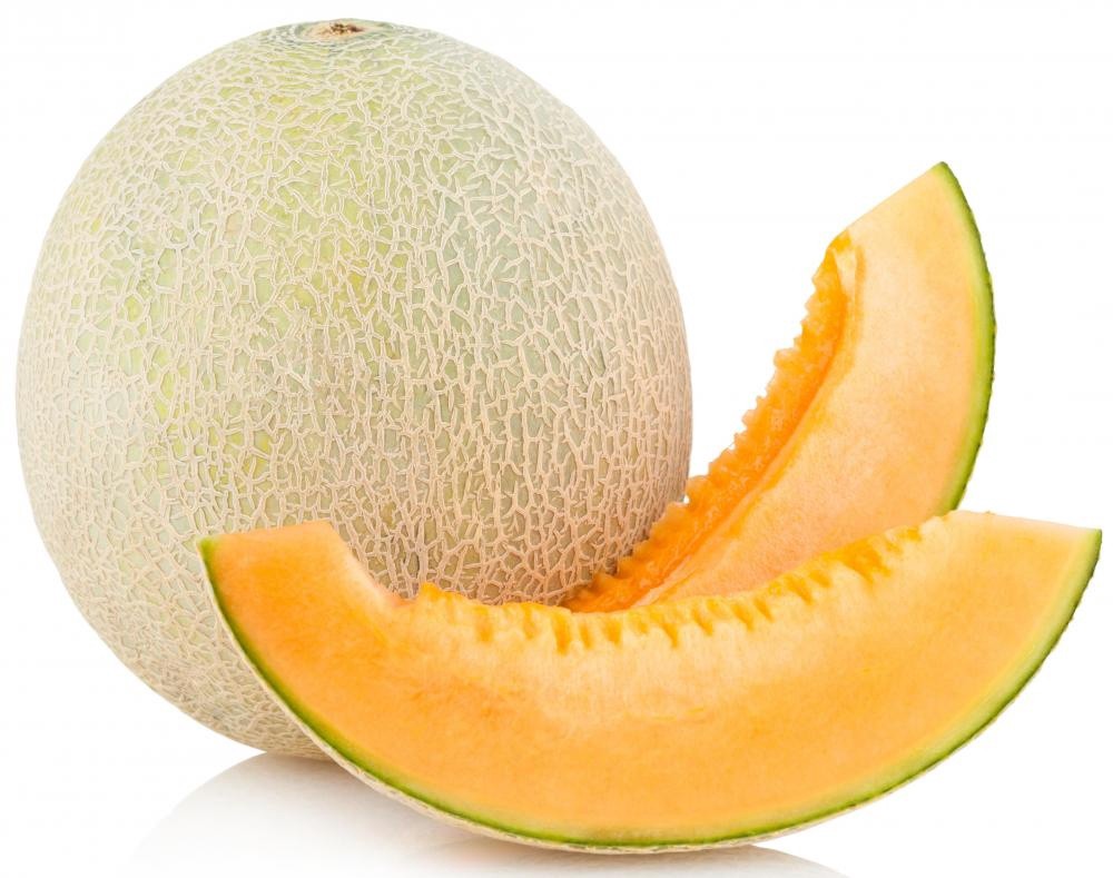 slide 1 of 1, Premium Organic Melon Cantaloupe/roc, per lb