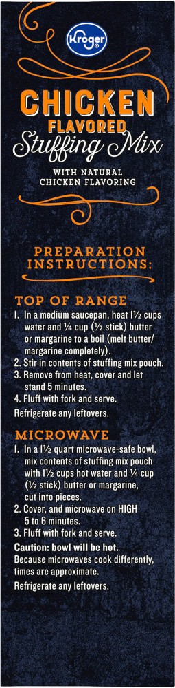 slide 3 of 4, KrogerChicken Flavored Stuffing Mix, 6 oz