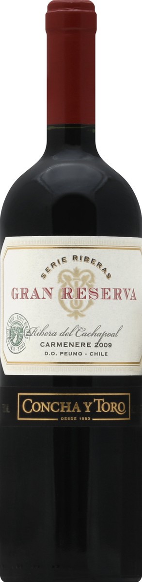 slide 2 of 2, Concha y Toro Grand Reserve Carmenere, 750 ml