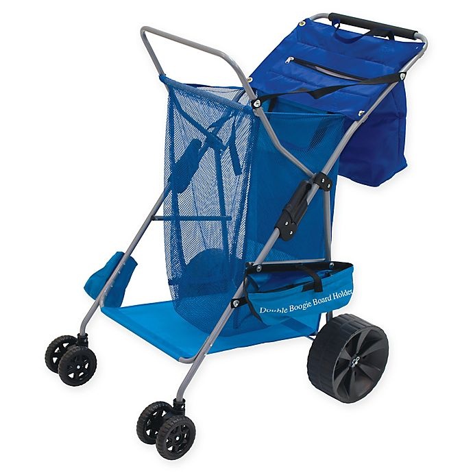 slide 1 of 2, Rio Beach Deluxe Beach Caddy - Blue, 1 ct