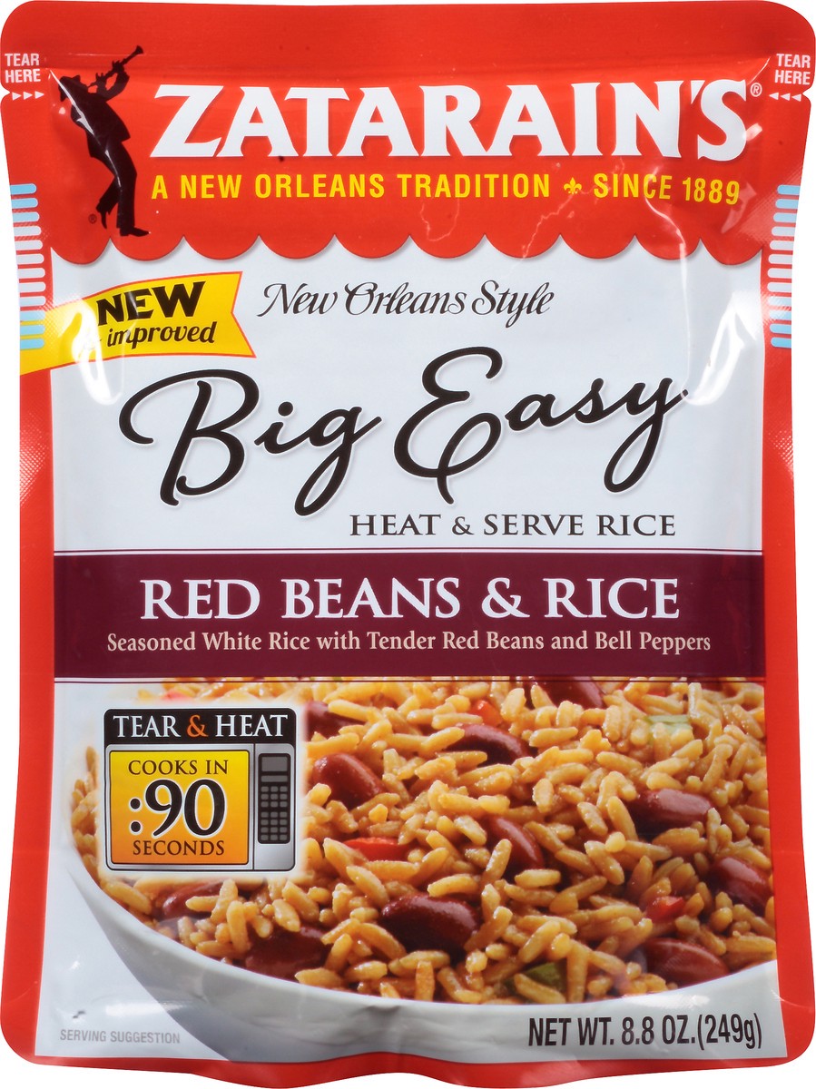 slide 7 of 8, Zatarain's Big Easy Red Beans Rice, 8.8 oz, 8.8 oz