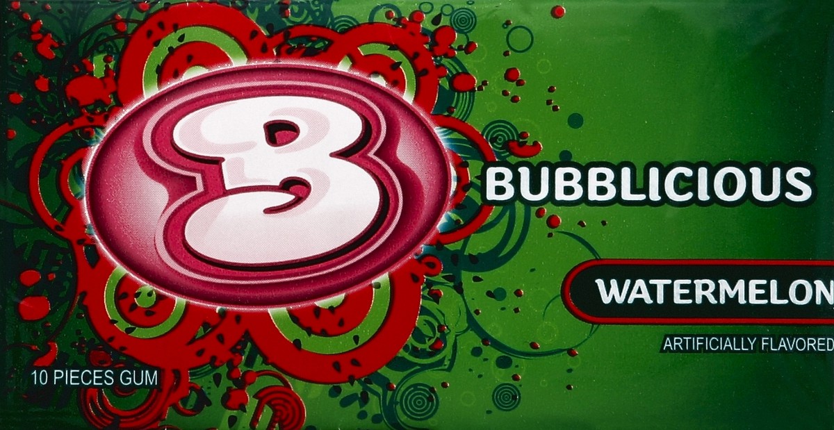 slide 4 of 5, Bubblicious Gum 10 ea, 10 ct