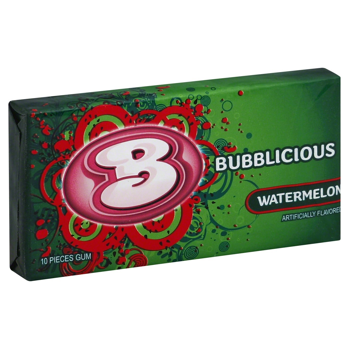 slide 1 of 1, Bubblicious Gum, Watermelon, 5 ct