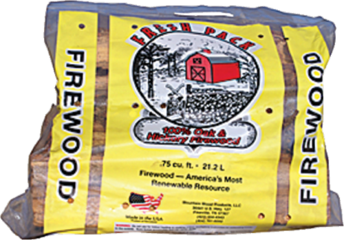 slide 1 of 1, Fresh Pack Mountain Wood Firewood - 0.75 Cubic Feet, 0.75 cu ft