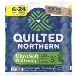 Quilted Northern Ultra Soft & Strong Toilet Paper, 6 ct