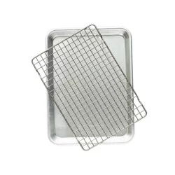 Naturals Quarter Sheet With Oven-Safe Nonstick Grid