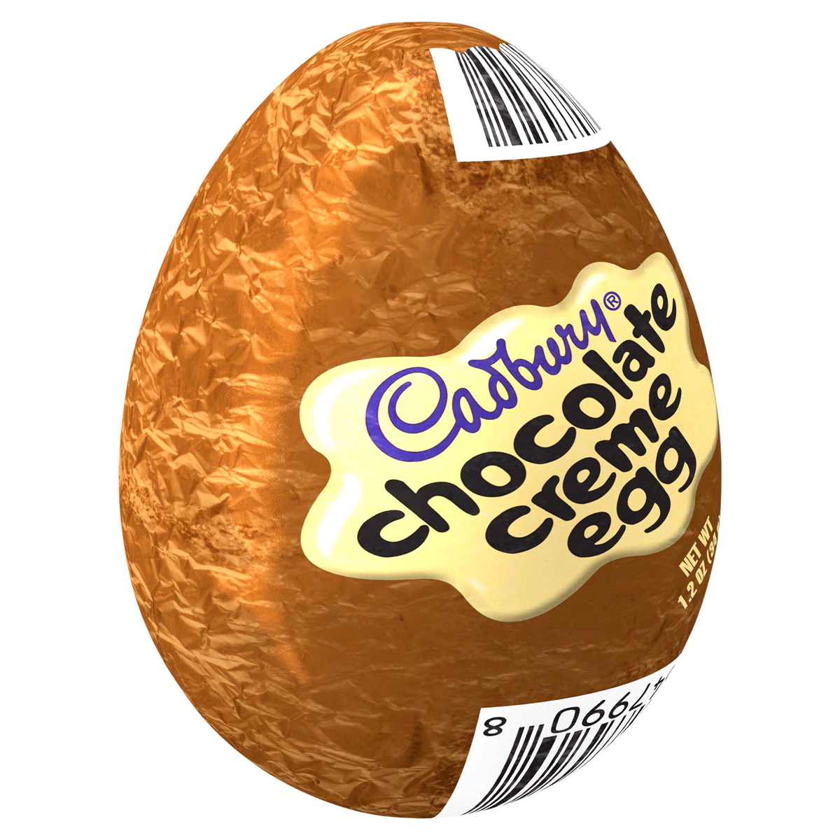 slide 1 of 1, Cadbury Crme Egg Chocolate Easter Candy, 1.2 oz