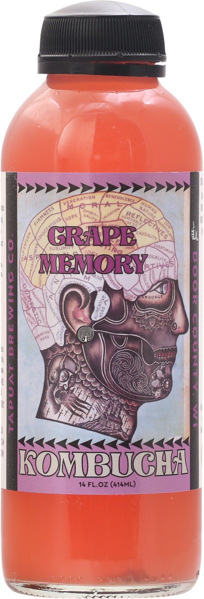 slide 2 of 9, Island City Kombucha Grape Memory Kombucha 16 fl oz, 16 fl oz