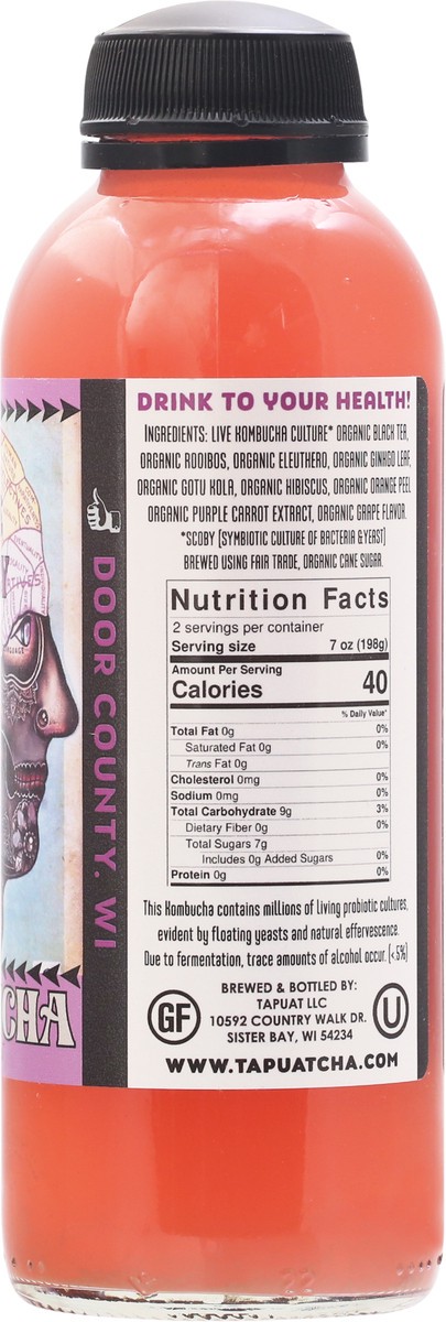 slide 5 of 9, Island City Kombucha Grape Memory Kombucha 16 fl oz, 16 fl oz