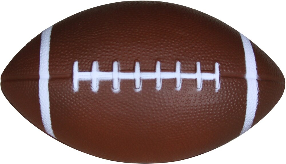 slide 1 of 1, Hedstrom Athletic Foam Football - Brown, 1 ct