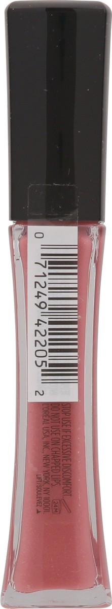 slide 9 of 12, L'Oréal Infallible Pro Gloss Plump Lip Gloss With Hyaluronic Acid, Mauve Glow, 0.21 fl oz