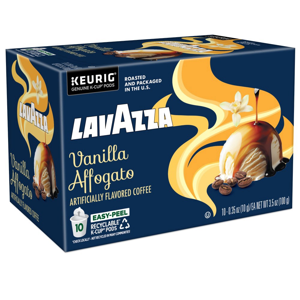 slide 3 of 4, Lavazza Vanilla Affogato Coffee 10 - 0.35 oz K-Cup Pods, 10 ct