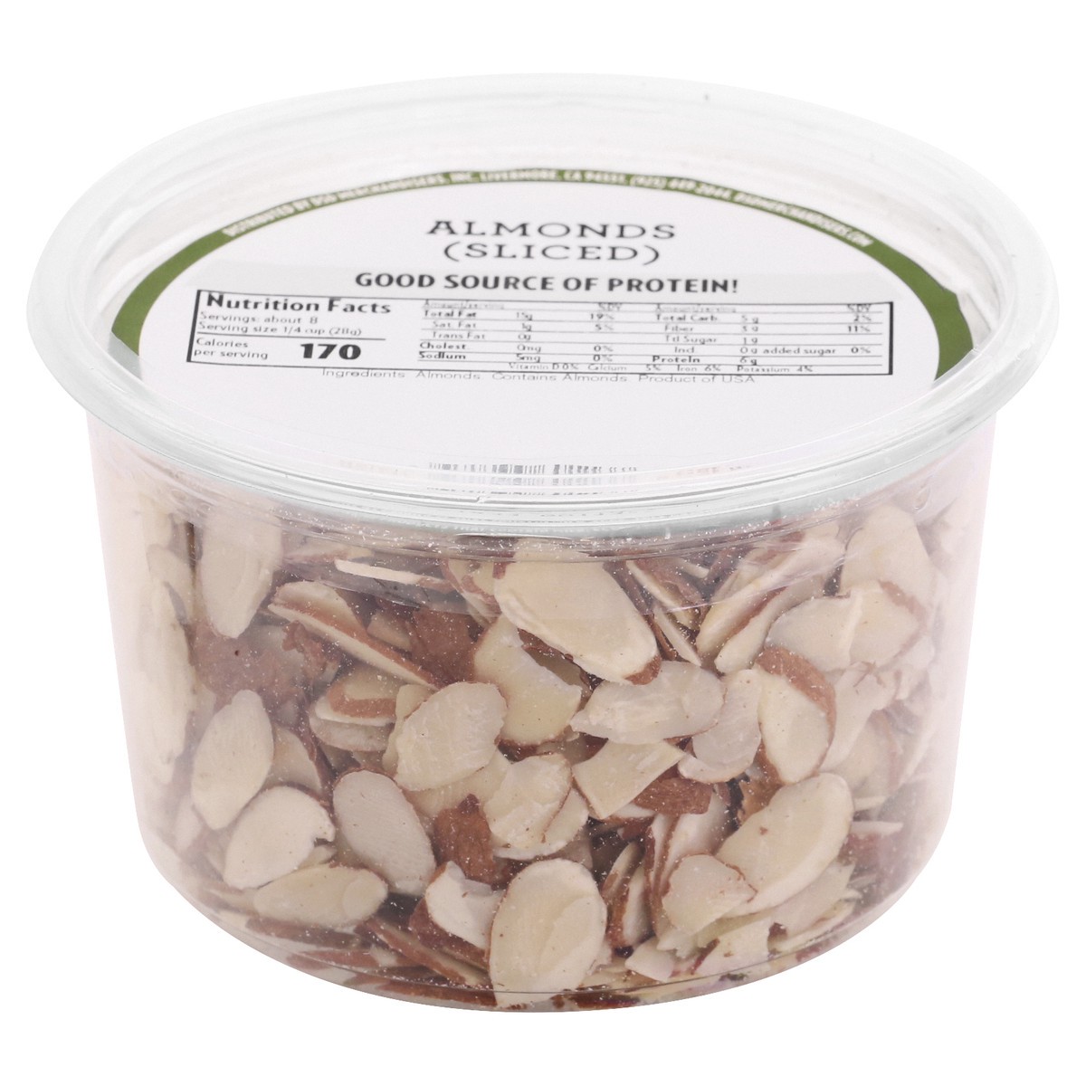 slide 8 of 13, DSD Merchandisers Sliced Almonds 8 oz, 8 oz