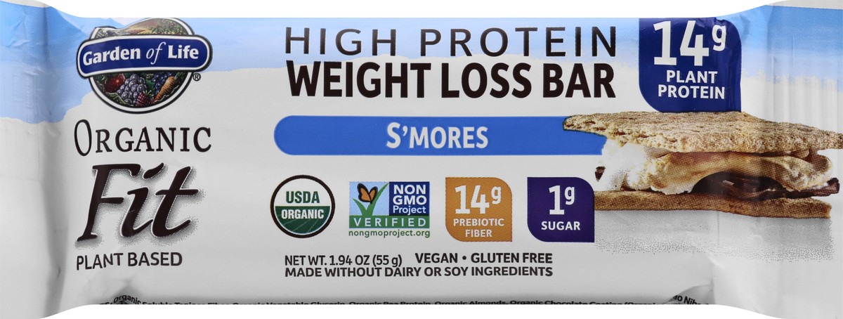 slide 1 of 12, Garden Of Life Smores Bar Fit, 1.94 oz