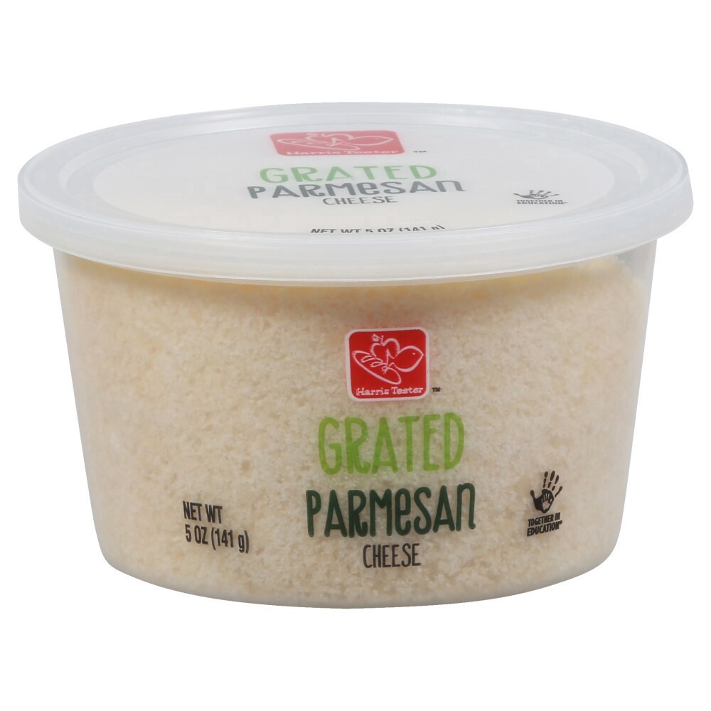 slide 3 of 3, Harris Teeter Grated Parmesan Cheese, 5 oz