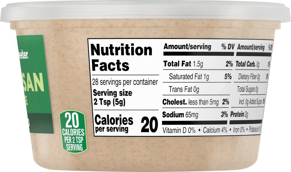 slide 2 of 3, Harris Teeter Grated Parmesan Cheese, 5 oz