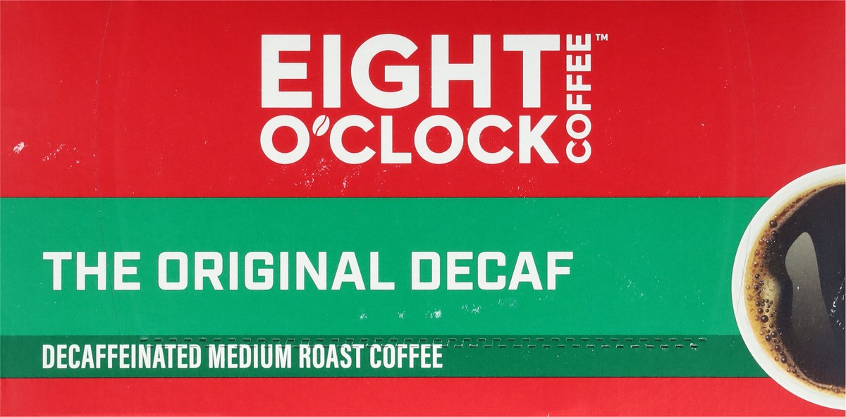 slide 11 of 14, Eight O'Clock Coffee Decaffeinated Medium Roast The Original Decaf Coffee Value Pack 32 - 0.33 oz K-Cup Pods, 32 ct