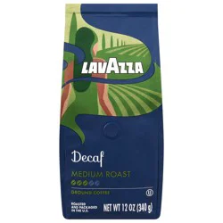 Lavazza Ground Decaf Medium Roast Coffee 12 oz